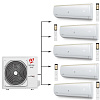 Мульти-сплит-система Royal Clima 5RFM-42HN / RCI-TGM09HNx5